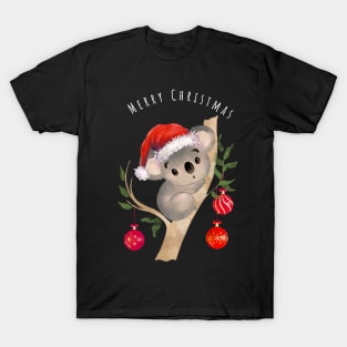 Koala christmas, merry Christmas, australian Christmas lovers T-Shirt